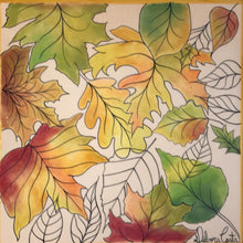Carregar imagem no visualizador da galeria, Quadro Azulejo Andorinha, Outono/Verde - 24x24cm
