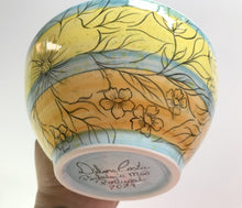 Carregar imagem no visualizador da galeria, Bowl de cerâmica, pintado à mão
