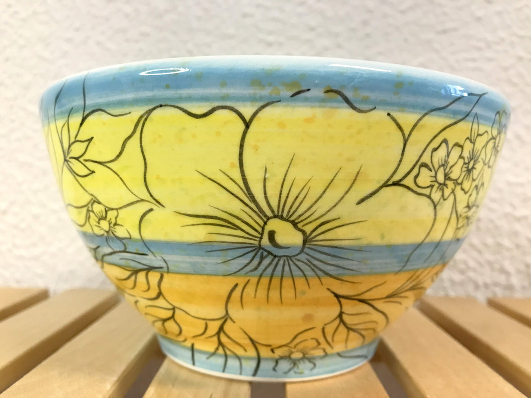 Bowl de cerâmica, pintado à mão