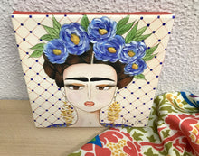 Carregar imagem no visualizador da galeria, Quadro com Pintura Frida, Pop Art, Pintura Pop, frida kahlo, Tela Impressa, Quadro divertido, Tela, Impressão em Tela, Arte, Decoração
