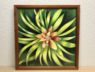 Ilustração Bromélia, Planta Tropical, Floresta, Quadro, Decoração, Reprodução Original, Edição Limitada, Número de série, Fineart, Giclée