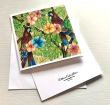 Carregar imagem no visualizador da galeria, Cartão (Postal) reprodução de peça original pintada a mão -  15cm
