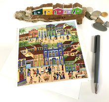 Carregar imagem no visualizador da galeria, Cartão (Postal) reprodução de peça original pintada a mão - Naif- 15cm
